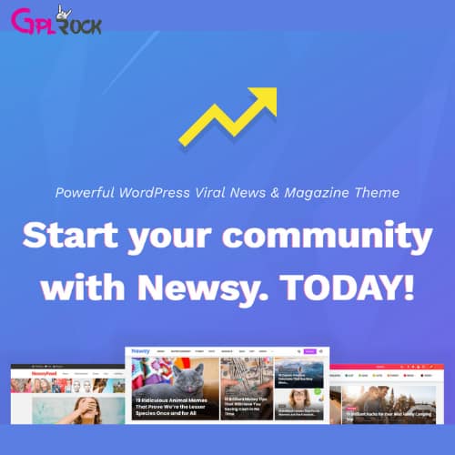 Newsy - Viral News & Magazine WordPress Theme