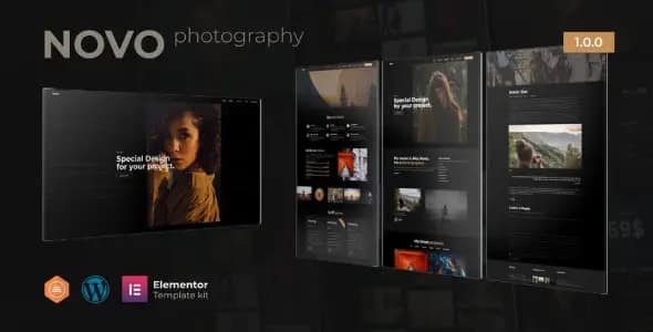 New – Photography Elementor Template Kit
