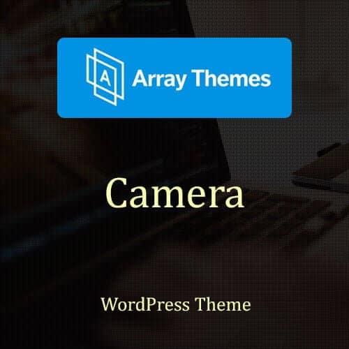 Array Themes Camera WordPress Theme