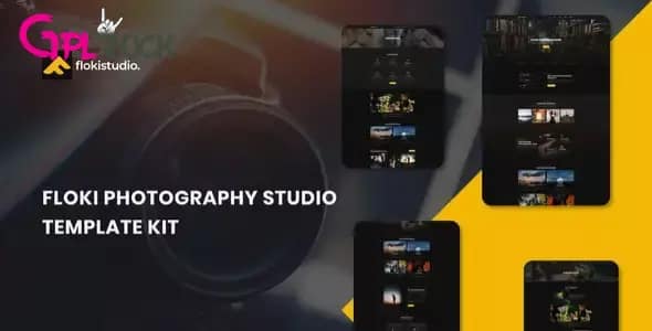 Floki – Photography Studio Elementor Template Kit