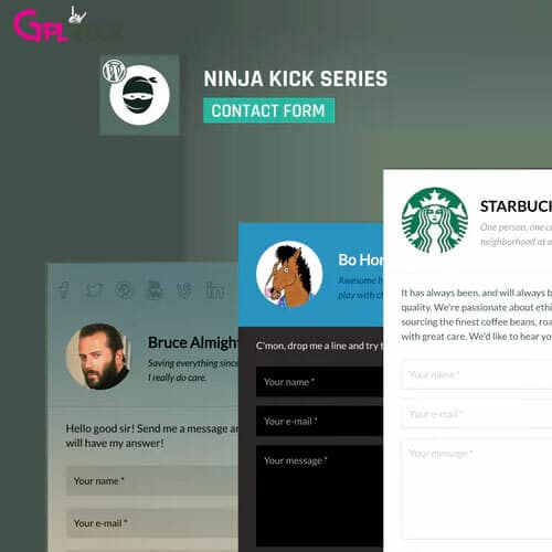 Ninja Kick Contact Form