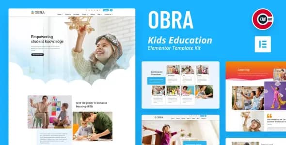 Work – Kids Education & School Template Kit