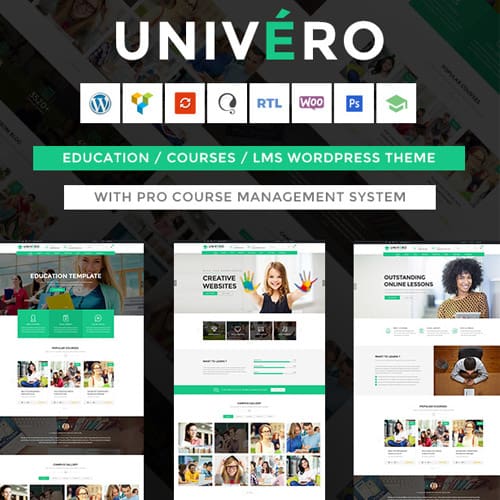 Universe | Education LMS & Courses WordPress Theme