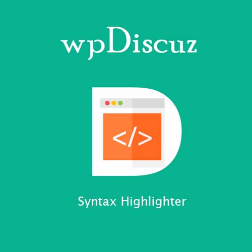 wpDiscuz – Syntax Highlighter