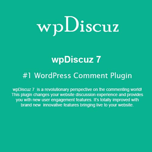 wpDiscuz | WordPress Comment Plugin